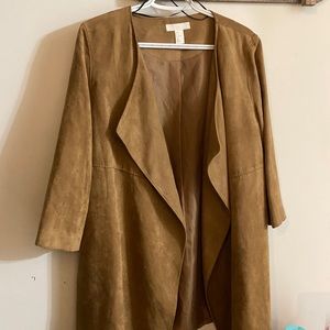 H&M faux suede jacket.